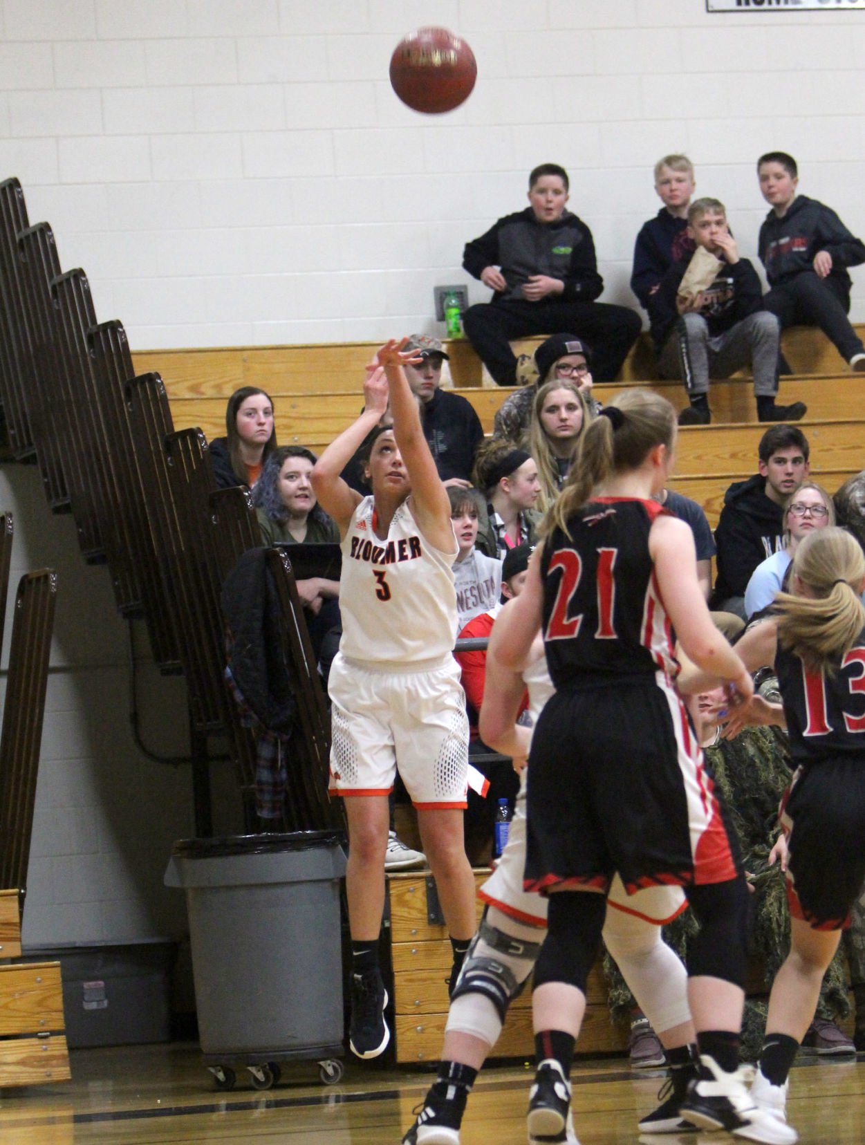 Baldwin-Woodville at Bloomer girls basketball 2-22-19